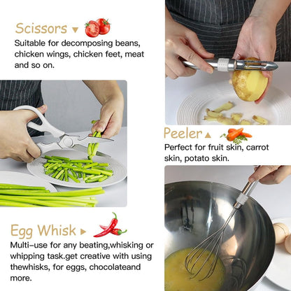 Kitchen Utensil Set-Silicone Cooking