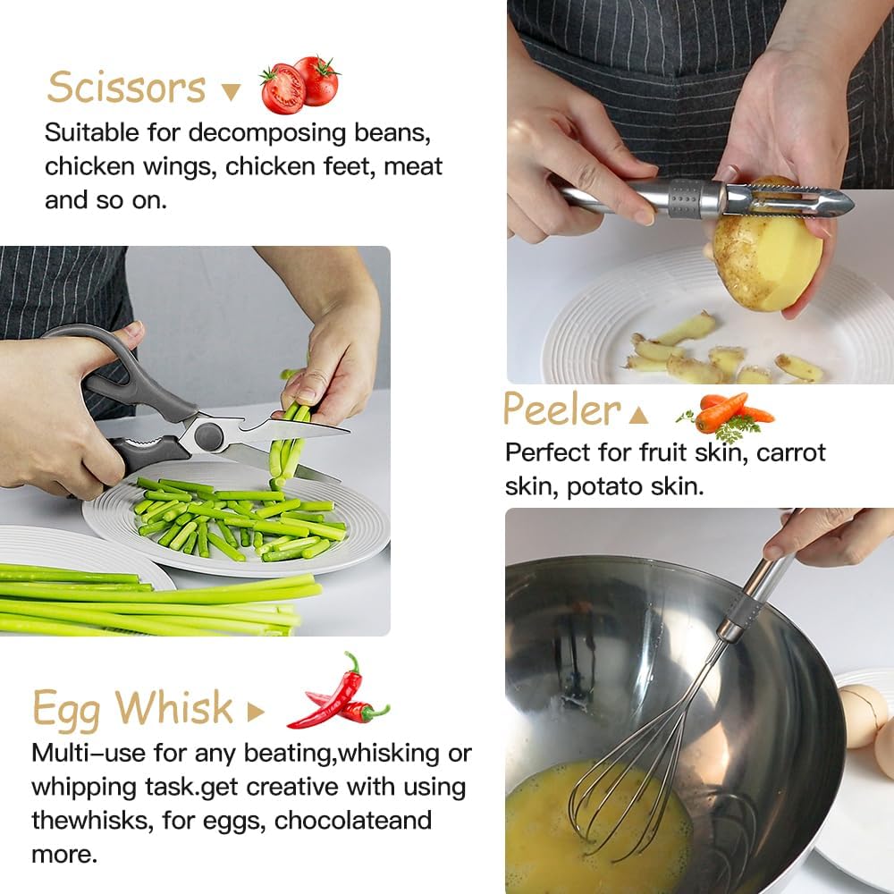 Kitchen Utensil Set-Silicone Cooking