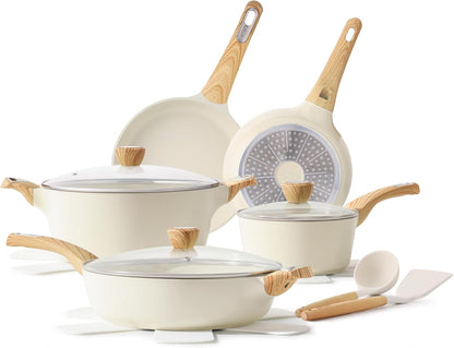 Ceramic Pots and Pans Set