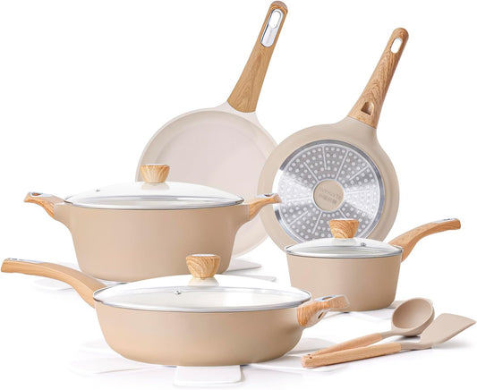 Ceramic Pots and Pans Set