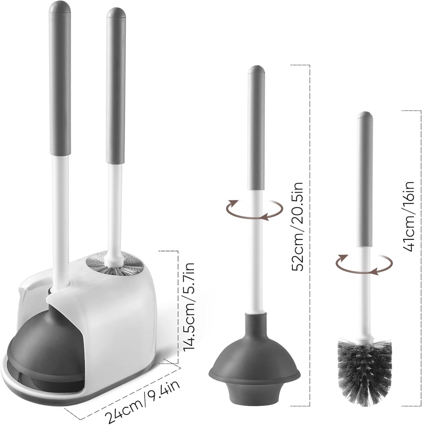Toilet Plunger and Brush
