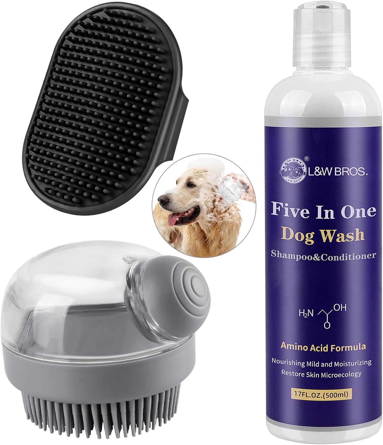 Dog Bath Brush
