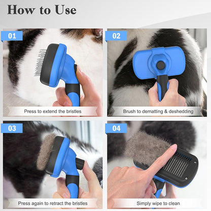 Self Cleaning Slicker Brush