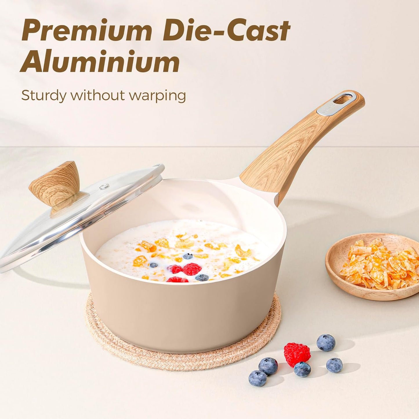 Ceramic Pots and Pans Set