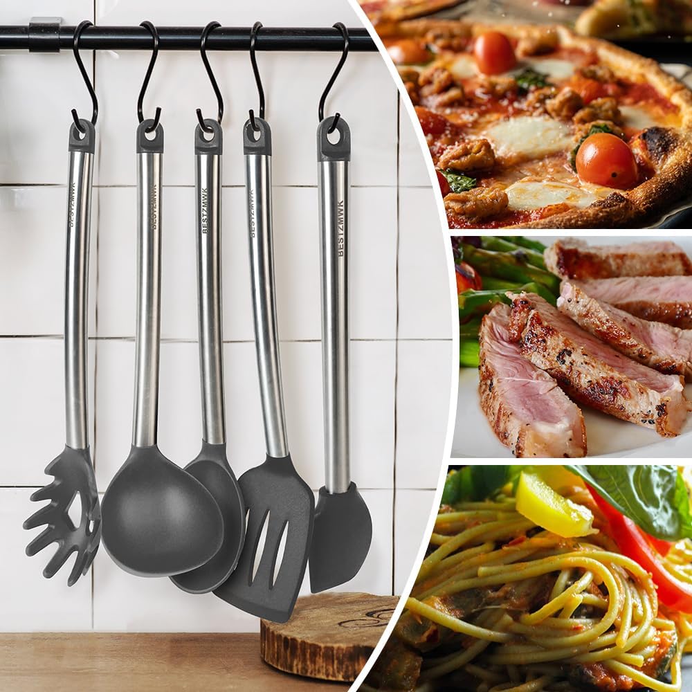 Kitchen Utensil Set-Silicone Cooking