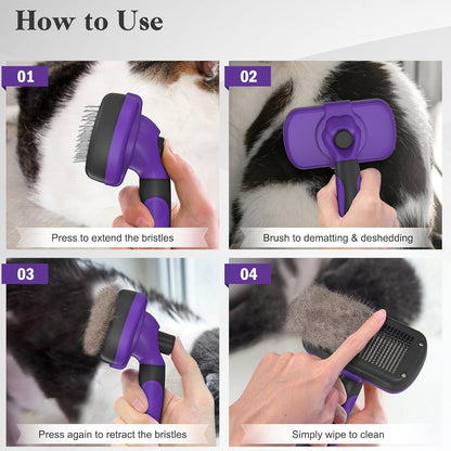 Self Cleaning Slicker Brush