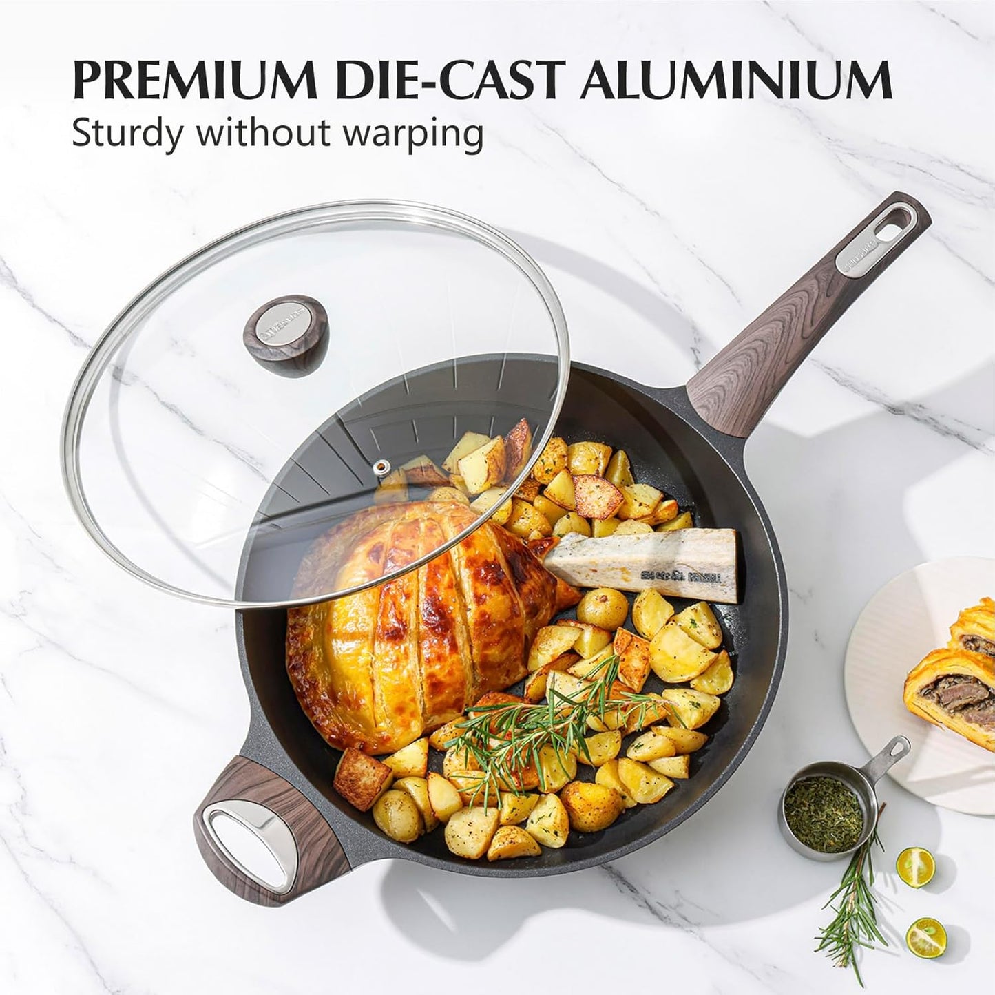 Ceramic Pots and Pans Set