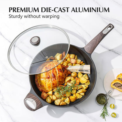 Ceramic Pots and Pans Set