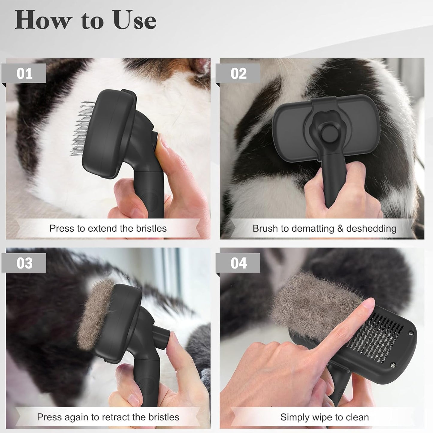 Self Cleaning Slicker Brush