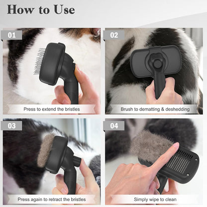 Self Cleaning Slicker Brush