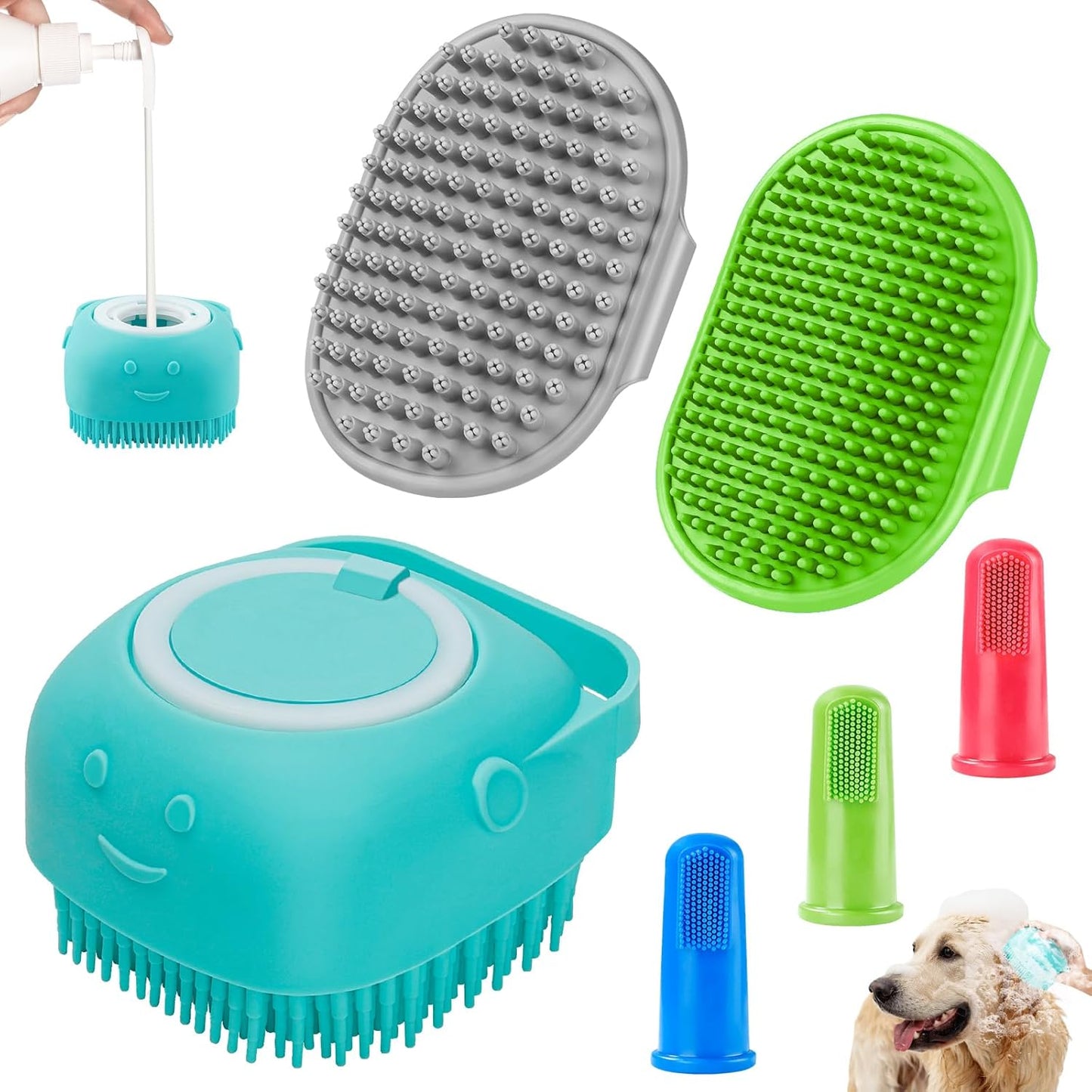 Dog Bath Brush