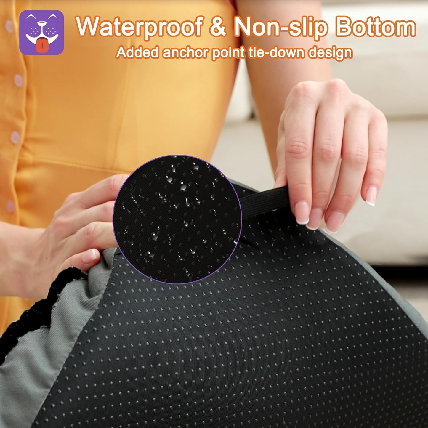 Deluxe Washable Dog Bed