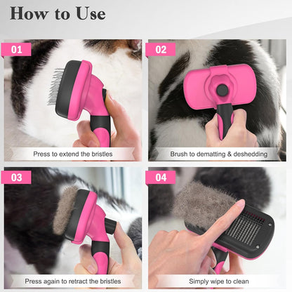 Self Cleaning Slicker Brush