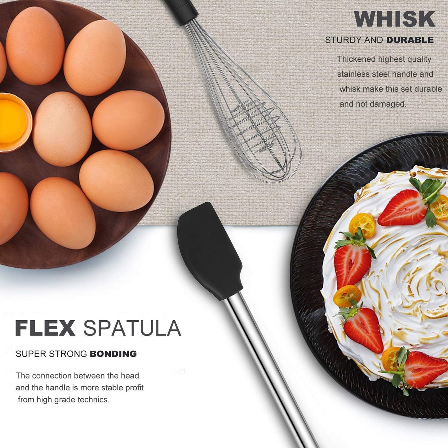 Kitchen Utensil Set-Silicone Cooking