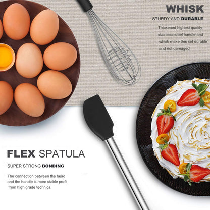 Kitchen Utensil Set-Silicone Cooking