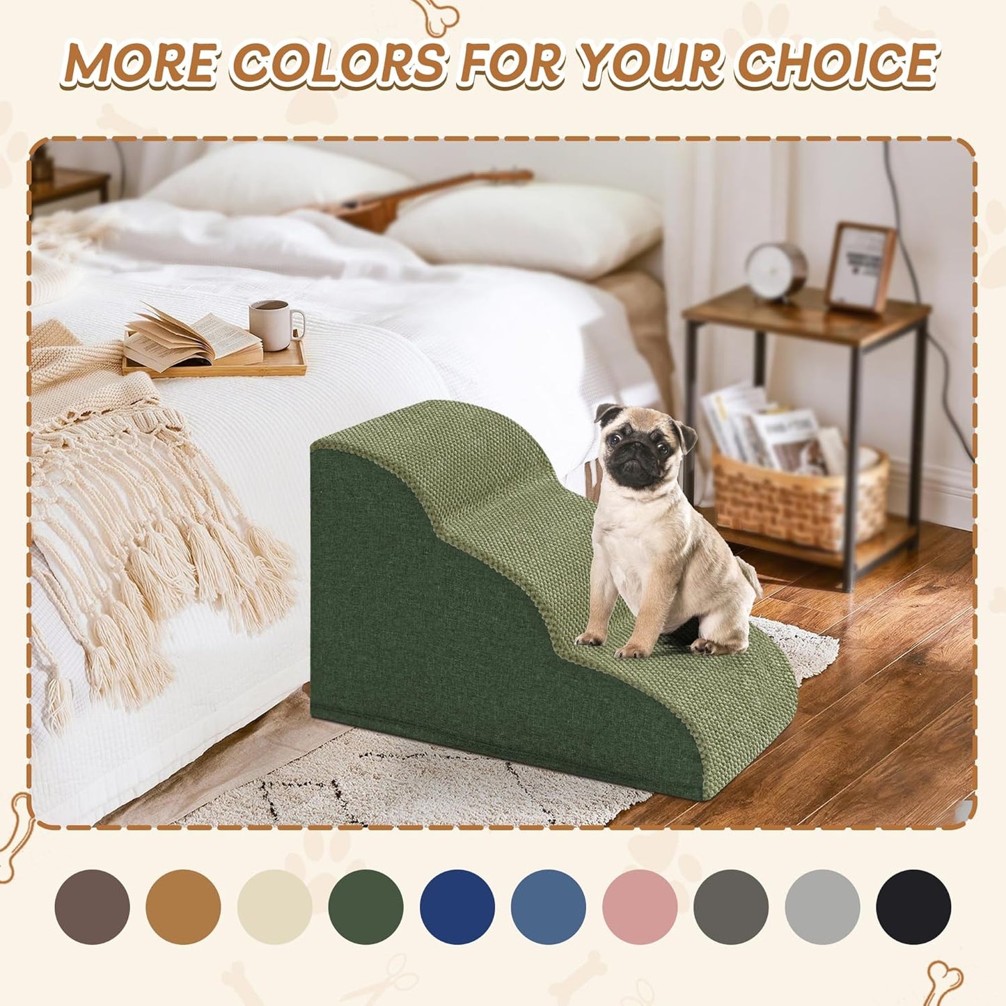 Dog Stairs Ramp for Beds Couches