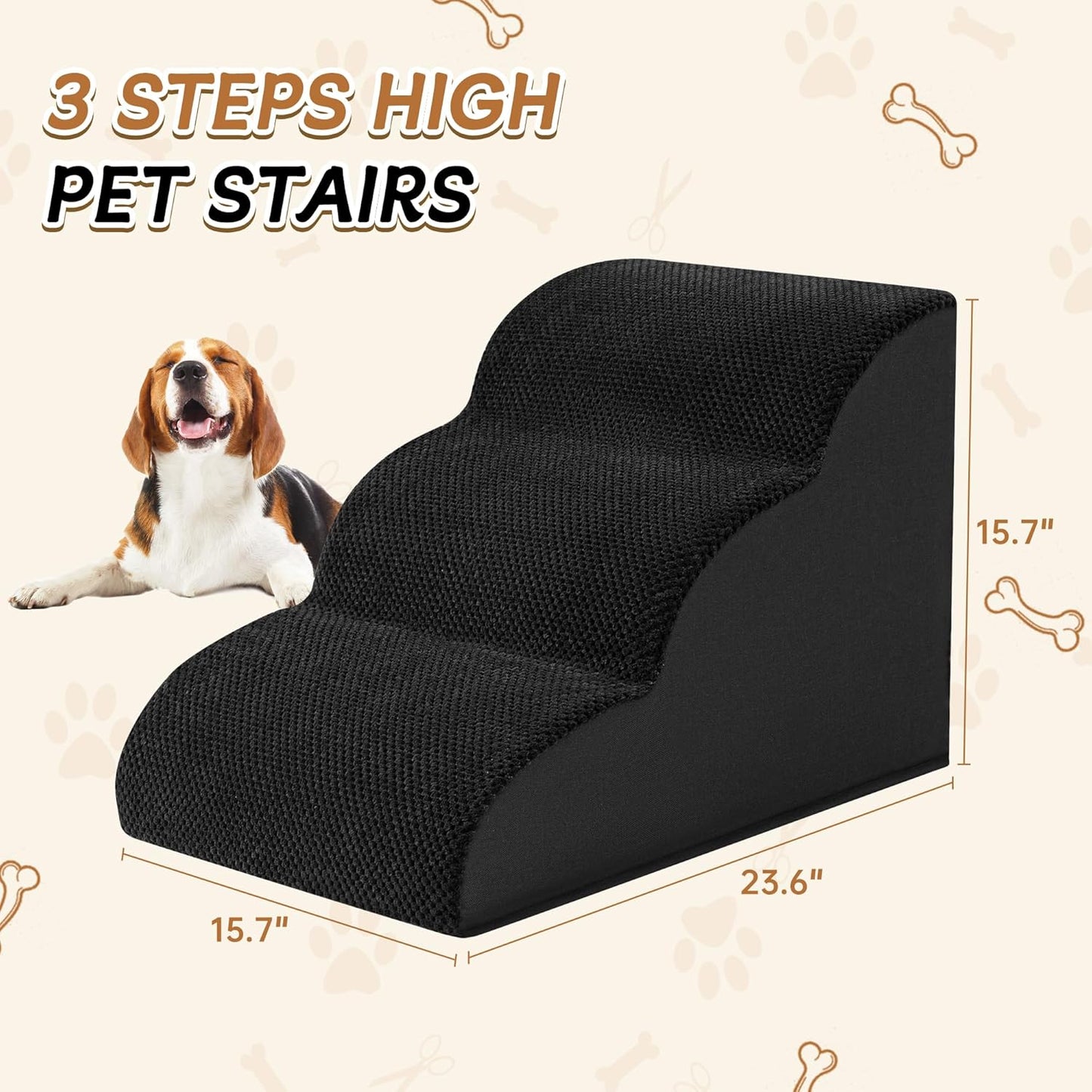 Dog Stairs Ramp for Beds Couches