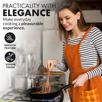 Smooth Finish Teak Wooden Utensils for Cooking