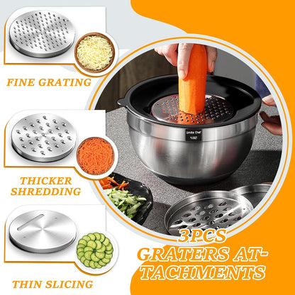 Mixing Bowls with Airtight Lids Set
