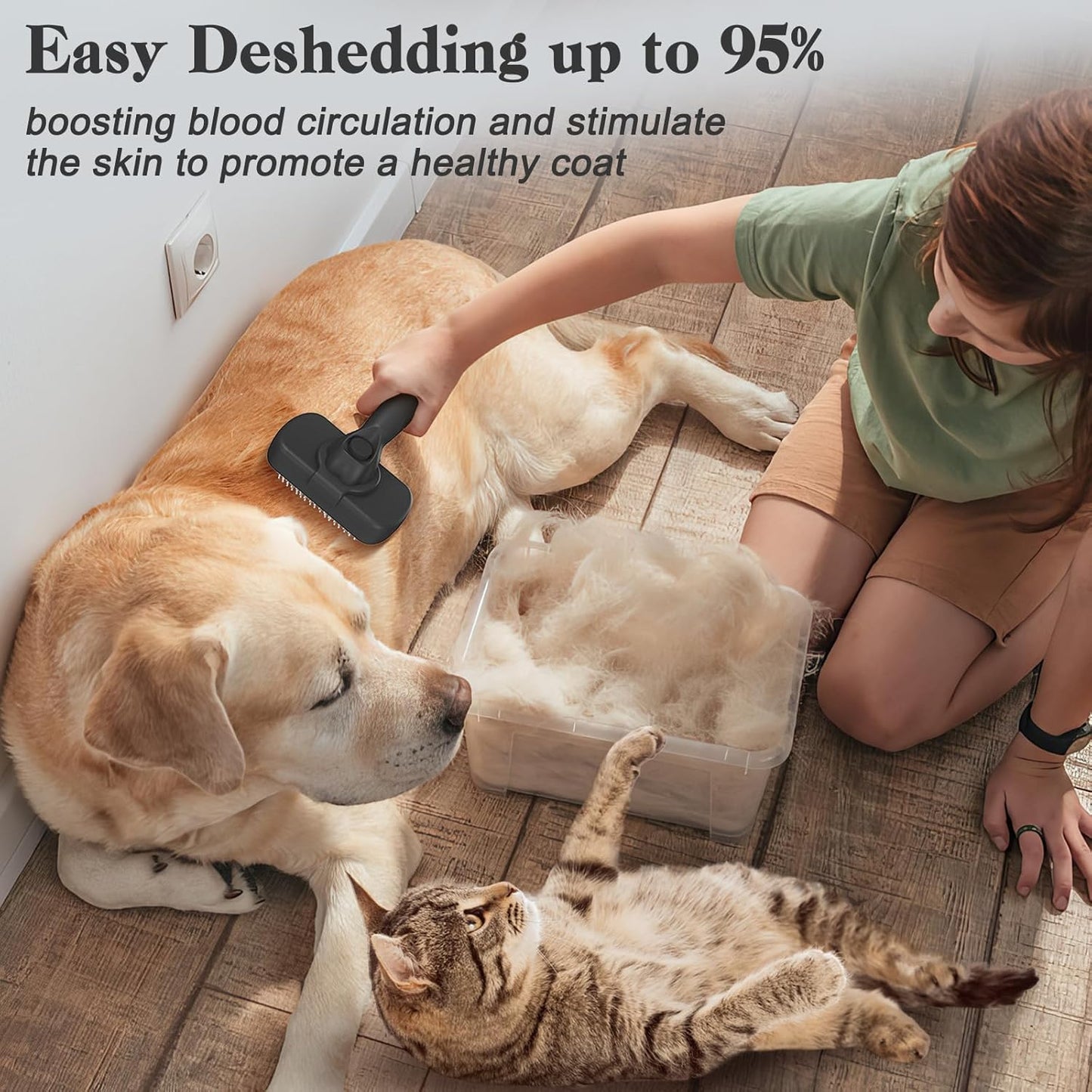 Self Cleaning Slicker Brush