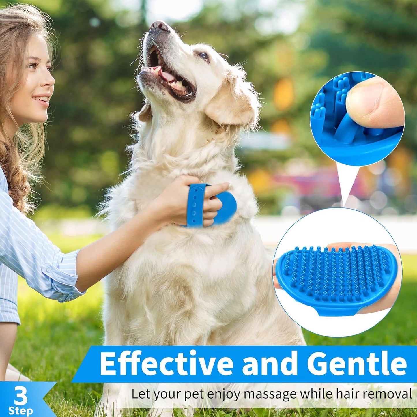 Dog Bath Brush