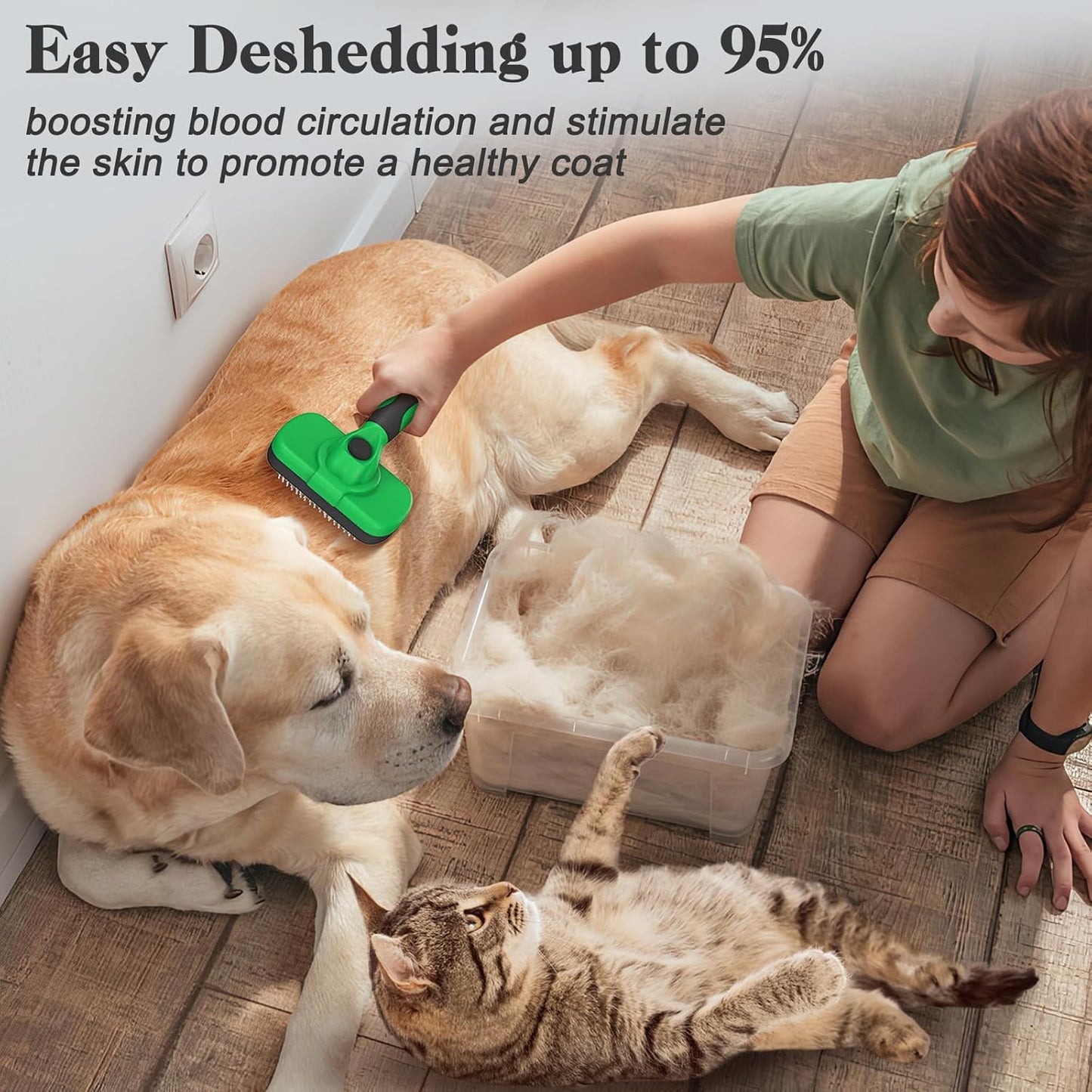 Self Cleaning Slicker Brush